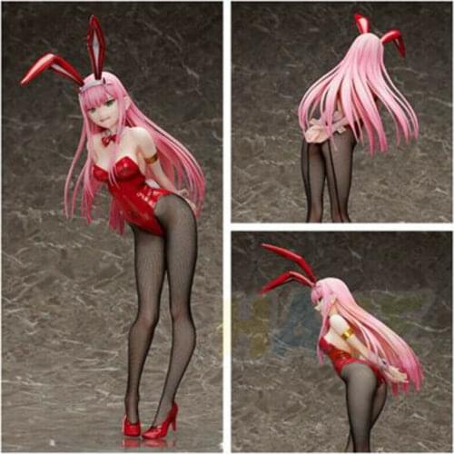 DARLING in the FRANXX Zero Two 02 Bunny Girl 1/4 Sexy Figure Toy Collection 43cm In Box
