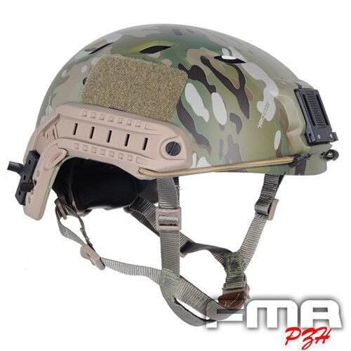 FMA Base Jump Helmet Multicam Fast Reaction Climbing BJ Style Helmet TB472 MC