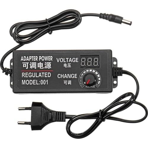 9-24V 3A 72W AC/DC Adapter Switching Power Supply Regulated Power Adapter Display EU Plug High Quality