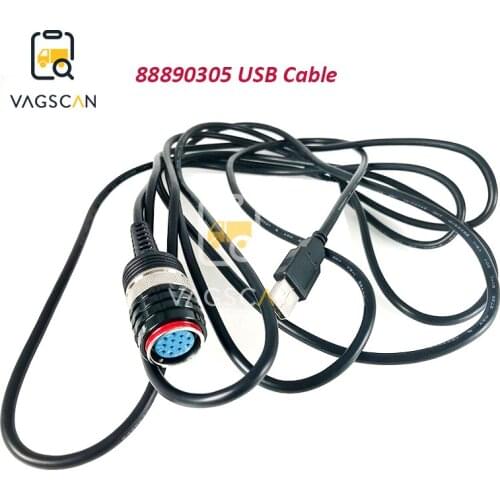 Vocom 88890305 USB adapter cable truck diagnostic tool 88890305 USB Cable