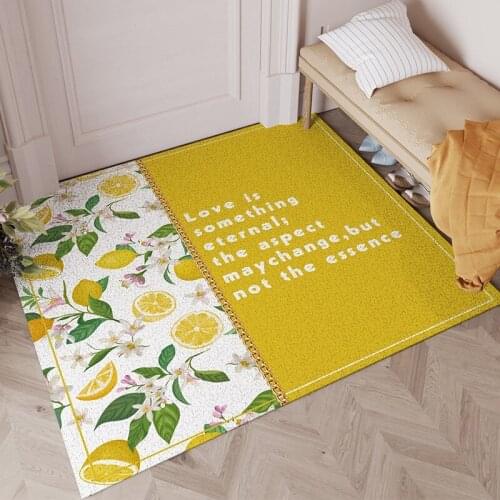 Hot Sale Entrance Door Mat Carpet Living Room Mat Kitchen Mat Bath Mat Home Doormat Hallway Custom Mat Carpet PVC Anti-slip Mat