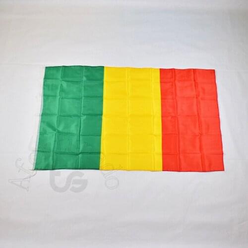 Mali malian 90*150cm flag Banner 3x5 Foot National flag for meet,Parade,party.Hanging,decoration