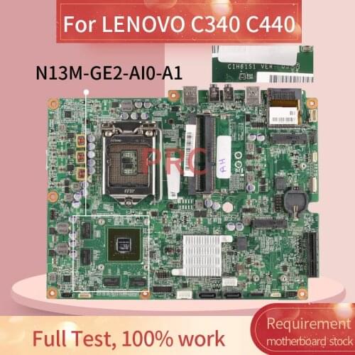 For LENOVO C340 C440 Laptop Motherboard CIH61S1 N13M-GE2-AI0-A1 DDR3 Notebook Mainboard
