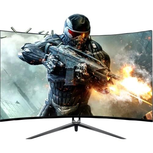 1MS 32 " 144hz Monitor Gamer LCD Curved Screen Monitor PC HD Gaming Display for Desktop HDMI Monitor for Computer 2k Monitor