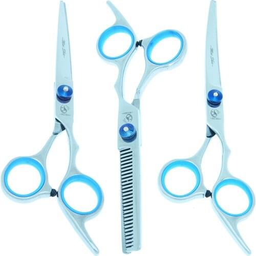 Meisha 6 inch Japan 440c Pet Shears Dog Grooming Scissors Set Professional Puppy Cat Clipers for Trimming Animals HB0008