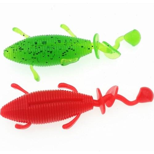 Ephemera 90mm 11g Fishing Lure Soft Lure TPR Silicone Baits Snakehead Fish Artificial Bait Fishing Tackle