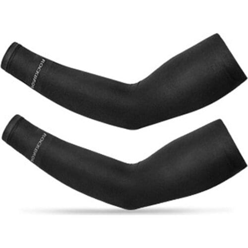 ROCKBROS Basketball Arm Sleeves Breathable Outdoor Cycling Running Arm Warmers Protectors UV Protection Ridding Golf Arm Sleeves