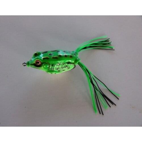 Fishing Froglure Fishing Tackle Fishing Artificial Lure Bait Double Hooks Soft Lure Free Fisher