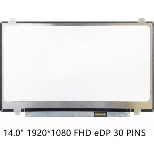 14.0" Laptop LCD Screen N140HCE-EAA N140HCE-EAB EBB B140HAN02.0 matrix display panel replacement 1920*1080 30pins