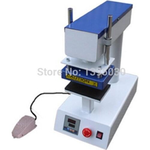1pc logo label pyrograph machine pressure pyrograph logo printing machine