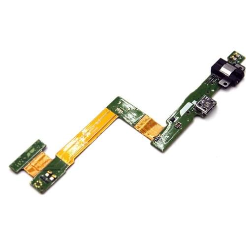 10pcs USB Charge Dock Jack Connector Charging Port + Headphone Earphone Audio Jack Flex Cable For Samsung Galaxy P550 SM-P550