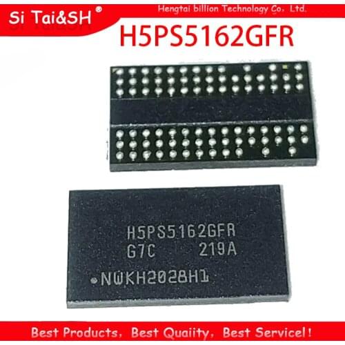 2pcs H5PS5162GFR S6C BGA H5PS5162GFR-S6C