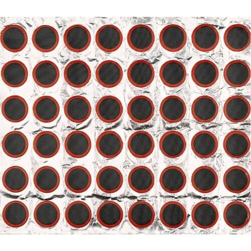 48pcs 33 * 25mm Rubber Bicycle Tire Patch Square Round Cycle Repair Tool Cycling Bike Tire Tyre Inner Tube Puncture Repair Tools