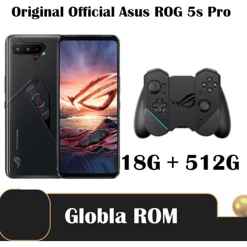 World Premiere 18G RAM 512G ROM Original ASUS ROG 5 Phone Ultimate Edition Snapdragon888 144Hz 6.78" 65W Charge 6000mAh 64MP