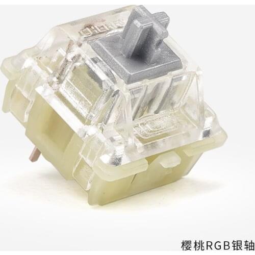 Axis Shaft Switch Original Cherry MX Mechanical Keyboard Switch 3-pin Cherry Clear RGB Switch Silver Red Black Blue Brown