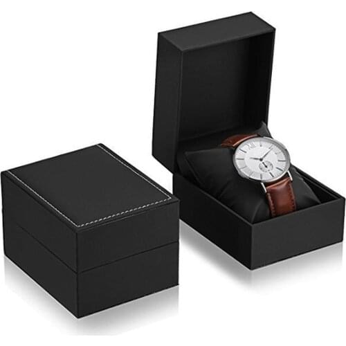 Watch Box Velvet watch box jewelry organizer box Dustproof Faux Leather Watch Storage Box Jewelry Display Case Organizer Gift