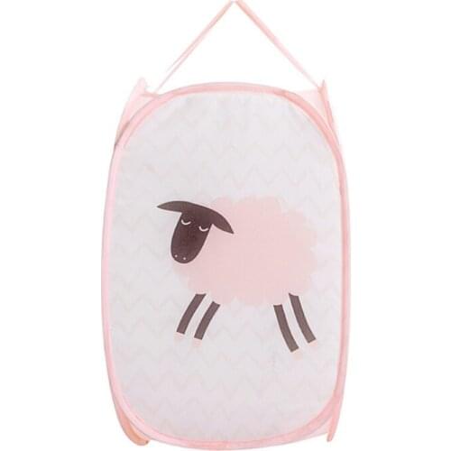 Home Laundry Basket Storage Bag Foldable Dirty hamper Clothes Large Capacity Dirty Sorting Basket organizer Toy Mesh Storage Box