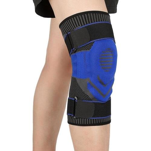 1Pcs Sports Knee Support Compression Sleeves Joint Pain Arthritis Relief Dancing Running Fitness Elastic Wrap Brace Knee Pads