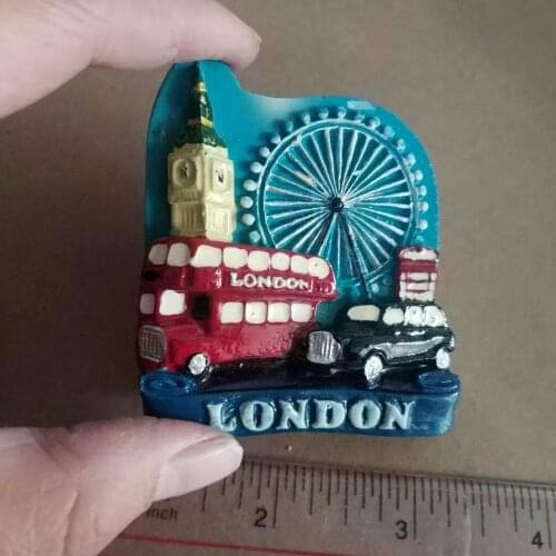 UK London Bus Fridge Magnet