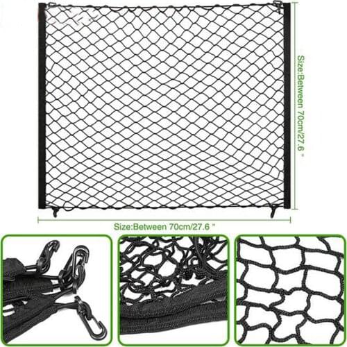 Nylon Car Rear Cargo Net Trunk Storage Organizer Net For Mercedes Benz A B C E S CLS SLK CLA GLA GLC GLE GLK ML G GL Series