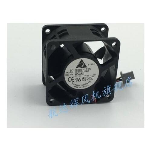 Original DELTA AFB0612EHE 6038 6cm 1.68A DC 12V 4-wire PWM Speed Regulating Cooling Fan