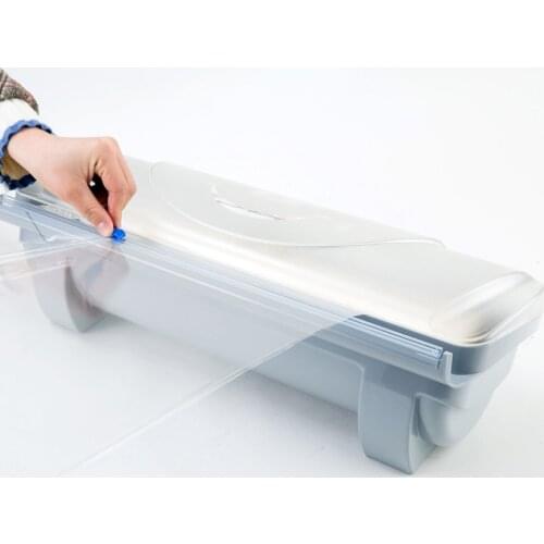 Supermarket Food Sealing Tin Foil Cutter Commercial Tin Foil Cutter Cling Film Cuting Machine Tin Foil Cutter