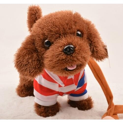 Robot Dog Toys Sound Control Interactive Puppy Toy Electronic Pets UBS Charge Plush Dog Walk 99 Songs Talk Teddy For Kids Gifts