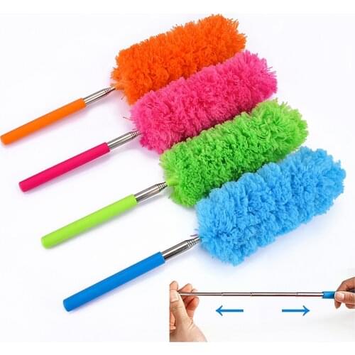 Microfiber Duster Brush Extendable Hand Dust Cleaner Anti Dusting Brush Home Air-condition Car Furniture Cleaning