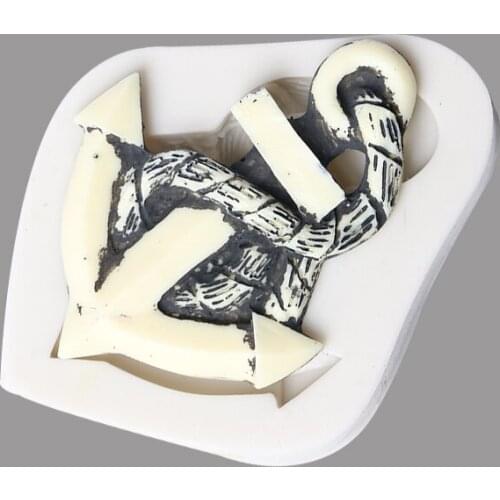 DIY Anchor tail Liquid silicone mold Fondant baking tool cake mould Baking utensils Cake Decorating Valentines Easter