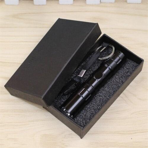 1xAA LED flashlight 10pcs/bag aluminum alloy mini lanterna led torch el feneri wholesale camping light