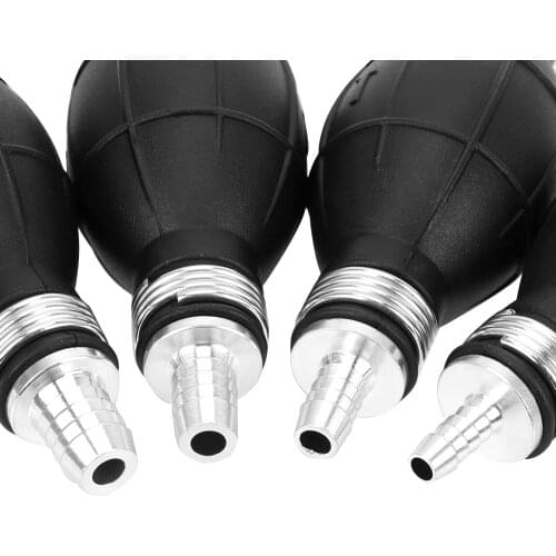 Fuel Pump Line Hand Primer Bulb For Car Boat Outboard All Fuels Length Used Rubber Aluminum Hand Fuel Pump 6mm 8mm 10mm 12mm