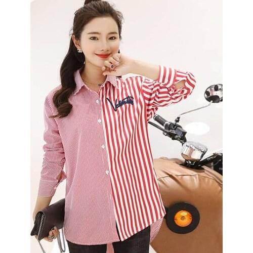 Women Blouses Long Sleeve Turn Down Collar Office Shirt Leisure Blouse Shirt Casual Tops Blusas Femininas Studentts shirts