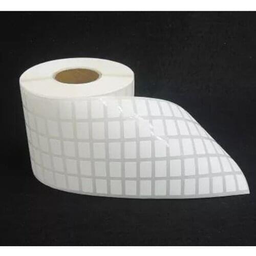 15*10mm 5000pc Free Shipping Fragile Paper Sticker Security Sealing Tape Tamper Evident Stickers Destructible Blank White Labels