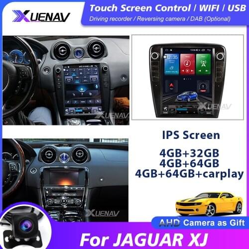 Car Stereo 2Din Android System Auto For JAGUAR XJ Car navi multimedia player car radio tap recorder carplay for JAGUAR XJ