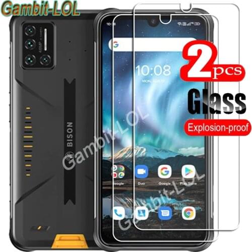 For UMIDIGI Bison 2021 Tempered Glass Protective ON UMIDIGIBison 2020 6.3Inch Screen Protector Smart Phone Cover Film