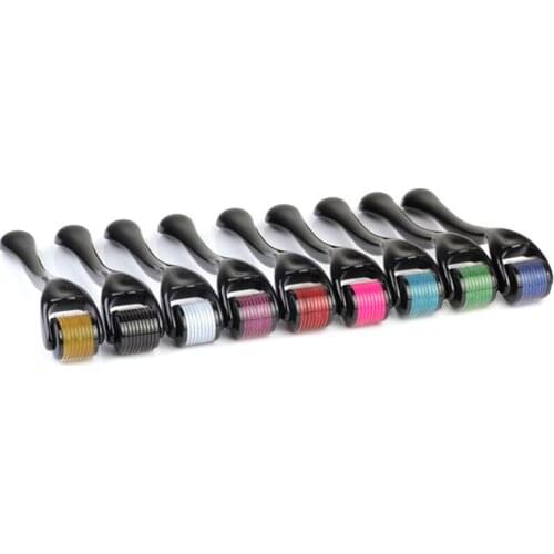 Hot Sale 1pcs Stainless Steel Micro Needle Therapy Derma Roller Skin Care Acne Scar Derma Roller