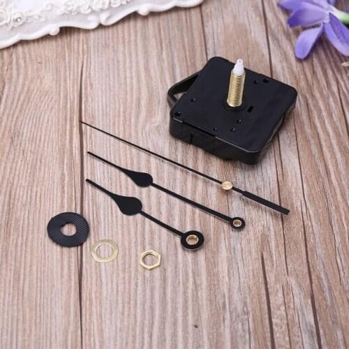 Quartz Clock Movement Mechanism Motor Hands Battery Operated DIY Repair Part Kit