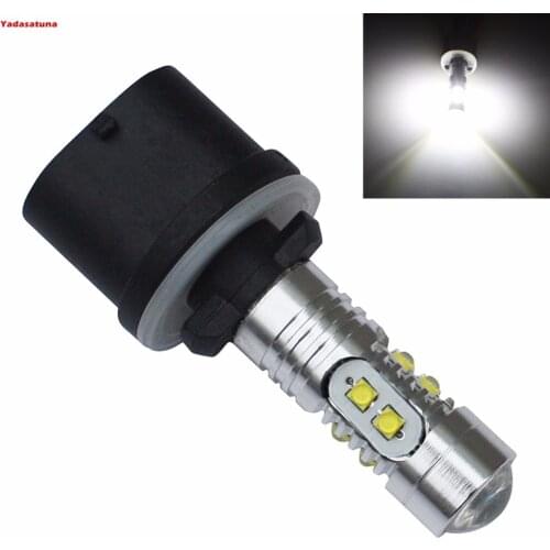 Lampadas H27 880 H27/881 10 Led Cree Chips 50w Efeito branca Onix Cobalt Spin 12v