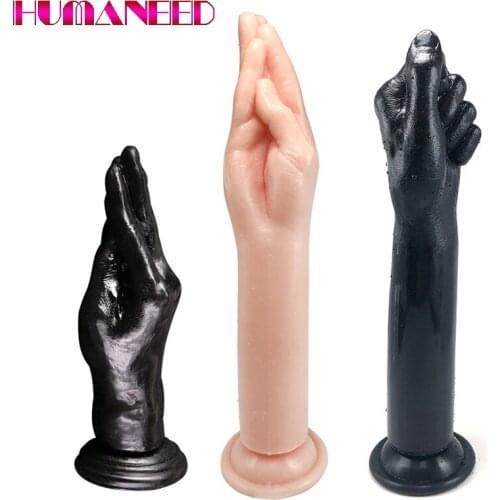 Huge Arm Dildo Strong Suction Cup Fist Dildo Anal Plug Butt Plug Female Masturbator Clitoral Stimulator Sex Toys Penis for Women