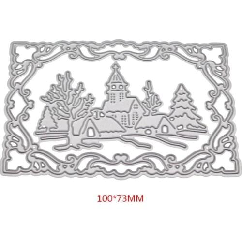 Christmas Winter Metal Cutting Dies Stencil DIY Scrapbooking Album Stamp Paper Card Embossing Crafts Decor