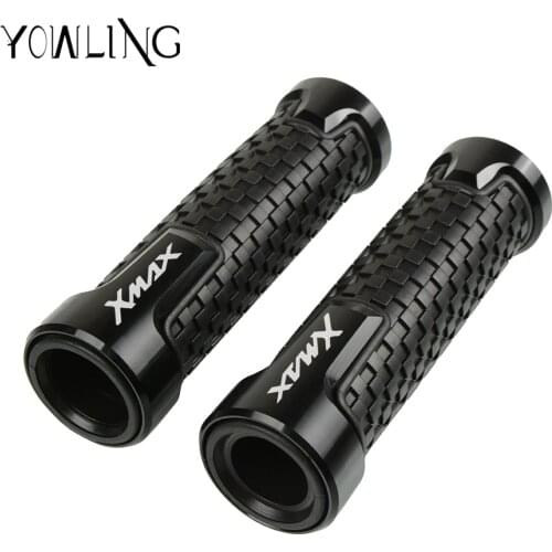 7/8" Motorcycle Handlebar Hand Grips Bar End Gel Grip For Yamaha Xmax X MAX X-MAX 125 250 300 400 2017 2018 2019 Scooters XMAX
