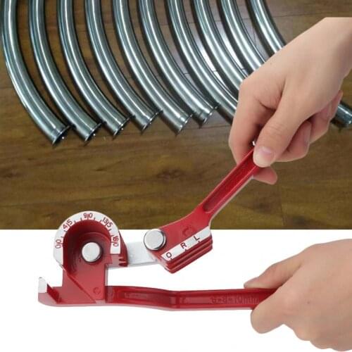 180 Degree High Hardness Hand Manual Tubing Bender Pipe Brake For 6/8/10mm Aluminum/Copper Tube Hand Tubing Bender