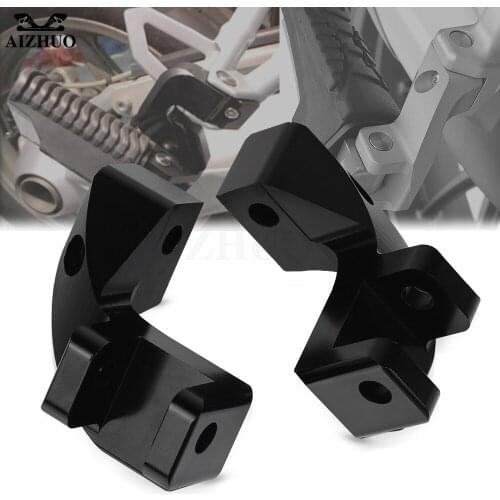 S1000 XR Motorcycle Foot Peg Passenger Footpeg Lowering Kit FOR BMW R1200 1250 GS LC Adv. R1250GS R1200GS Adventure S1000XR 2020