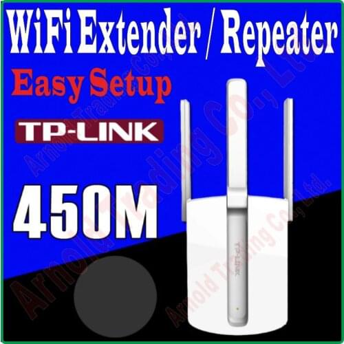 3 Antenna TP-LINK 450Mbps WiFi Wireless Extender Repeater Booster AP Enhancement Mobile WiFi Hotspot WiFi signal amplifier Prom