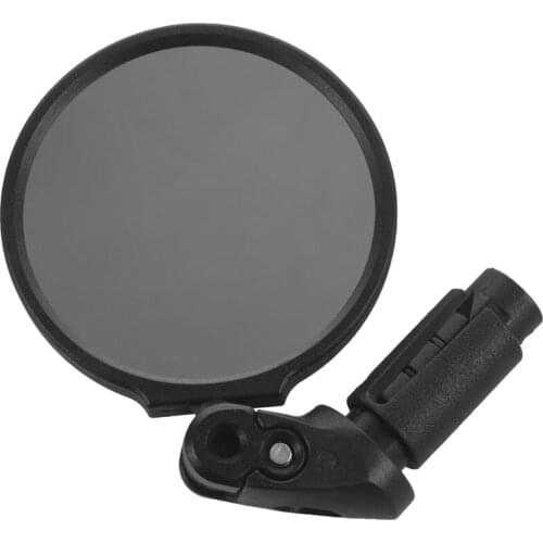 Handlebar End Bike Mirror Steel Lens Cycling Mirror Back Rear View Mirror Bicycle Accessories for Mountain Road Bike