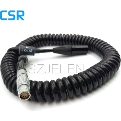 XLR 3pin to FHJ.2B 8pin connector for camera ALEXA mini power cable ,ARRI ALEXA MINI power cable
