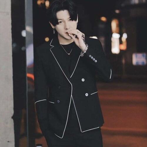 Мужские свадебные костюмы ZHQUNHUU China At AliExpress