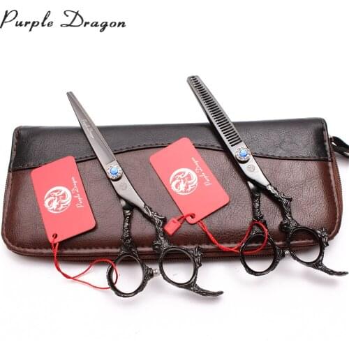 1Pair 5.5" 6.0" JP 440C Dogs Grooming Scissors Straight Scissors Thinninng Shears Animal Scissors Professional Pets Shears Z9005