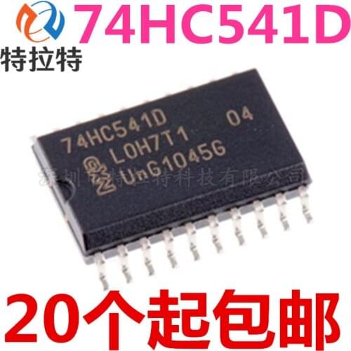 10PCS 74HC541D SOP-20 74HC541 SOP20 SN74HC541D SOP SN74HC541DWR