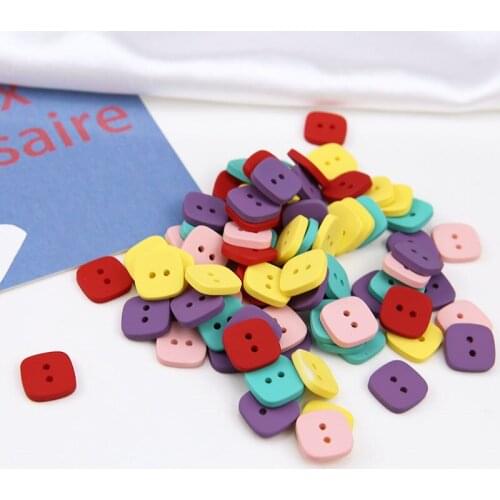 10pcs New 2019 Korean Resin Earrings Frosted Spray Paint Color Small Buckle Earrings Hair Rope Diy Hair Accessories Materials